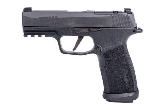 Sig P365 X-Macro TACOPS optic-ready 9mm pistol.